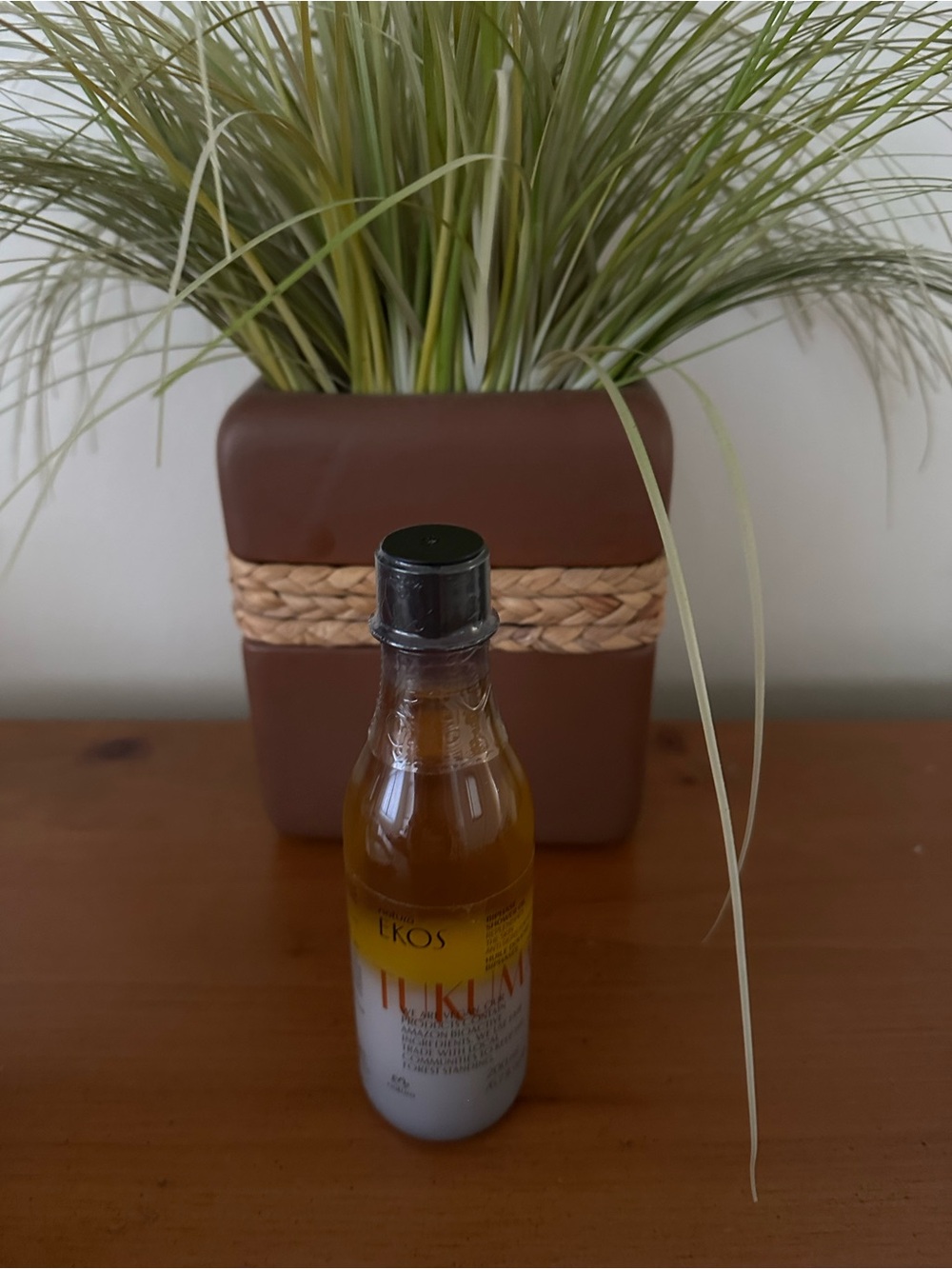 Natura Ekos Tukuma Biphase Shower Oil - Nourishing Bath/Body Treatment 6.7 oz.